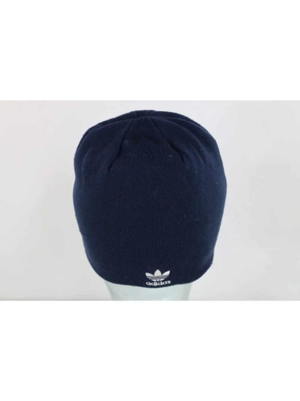 Vintage Y2K Adidas Jumbo Print Reversible Notre Dame University Knit Beanie Hat